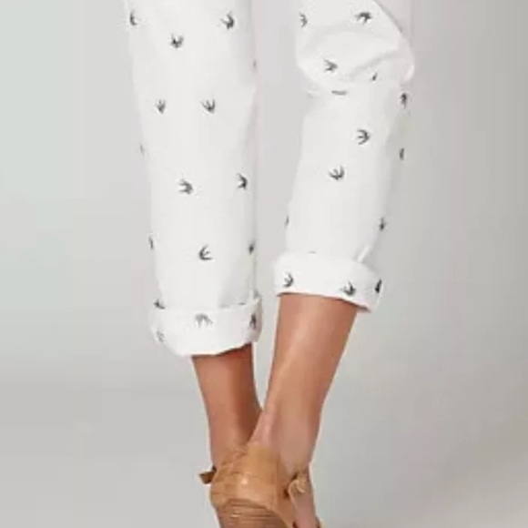 Anthropology Daughters of Liberation Trousers Sz 6 - Picture 4 of 11